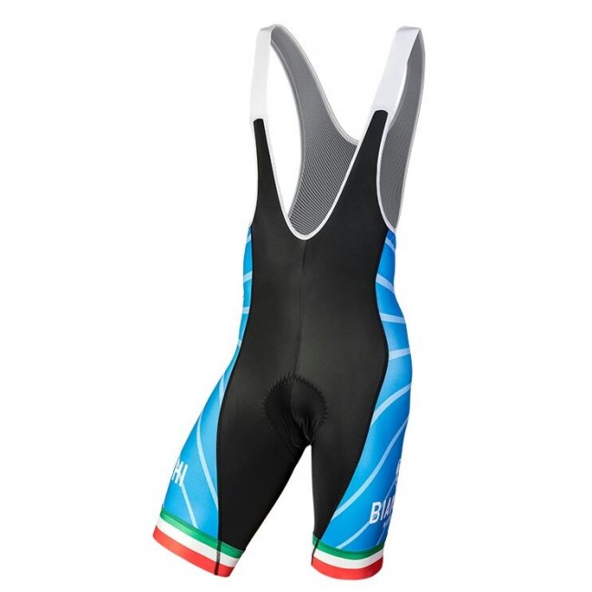 Bianchi Milano Tiera blue white Kurz Trägerhose 3AJB2 Bianchi Milano Tiera blue white Kurz Trägerhose 3AJB2