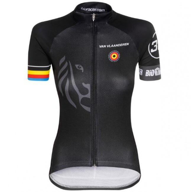 Bioracer Van Vlaanderen Damen Schwarz 2018 Fahrradbekleidung Radtrikot C1WMM Bioracer Van Vlaanderen Damen Schwarz 2018 Fahrradbekleidung Radtrikot C1WMM