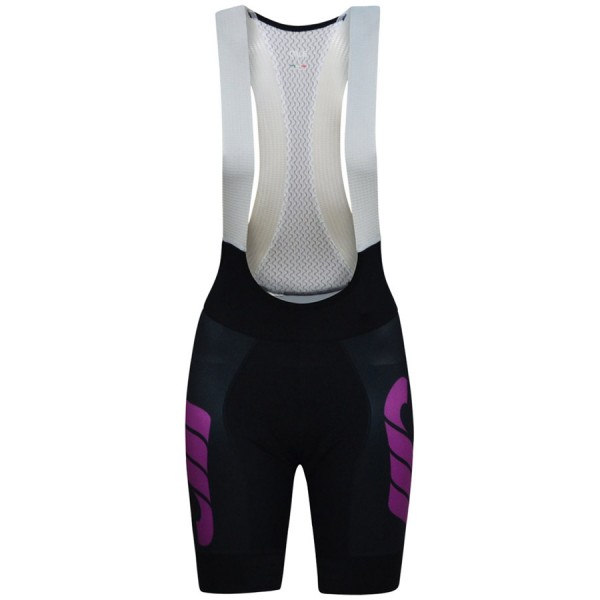 Cipollini Prestige Damen black violet Kurz Trägerhose HTQI6 Cipollini Prestige Damen black violet Kurz Trägerhose HTQI6