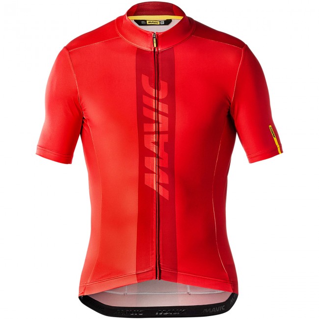 Mavic Cosmic Rot Fahrradbekleidung Radtrikot AAL7D Mavic Cosmic Rot Fahrradbekleidung Radtrikot AAL7D
