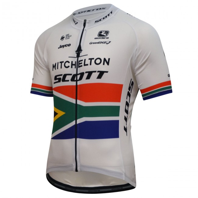 Mitchelton Scott 2018-South Africa champion Fahrradbekleidung Radtrikot D0SXP Mitchelton Scott 2018-South Africa champion Fahrradbekleidung Radtrikot D0SXP
