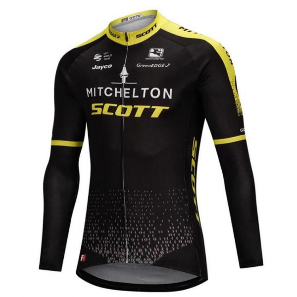 Mitchelton Scott 2018 Fahrradbekleidung Radtrikot Langarm 4FM72 Mitchelton Scott 2018 Fahrradbekleidung Radtrikot Langarm 4FM72