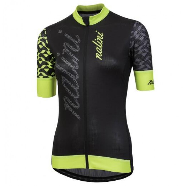 Nalini AHS Stilosa black/yellow Damen Fahrradbekleidung Radtrikot 5GCEY Nalini AHS Stilosa black/yellow Damen Fahrradbekleidung Radtrikot 5GCEY