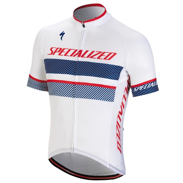 Specialized RBX Comp Logo-weiß blau Fahrradbekleidung Radtrikot 94FGP
