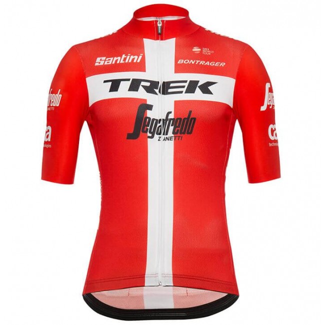 Trek-Segafredo Danish champion 2018 Fahrradbekleidung Radtrikot 8TYRZ Trek-Segafredo Danish champion 2018 Fahrradbekleidung Radtrikot 8TYRZ
