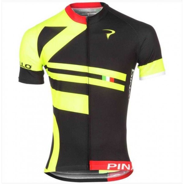 2016 Pinarello Fahrradbekleidung Radtrikot gelb Schwarz 7W9G0 2016 Pinarello Fahrradbekleidung Radtrikot gelb Schwarz 7W9G0