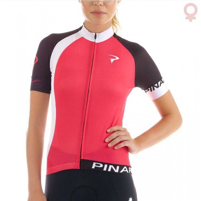 2016 Pinarello Fahrradbekleidung Radtrikot Rot Damen 7M1NX 2016 Pinarello Fahrradbekleidung Radtrikot Rot Damen 7M1NX