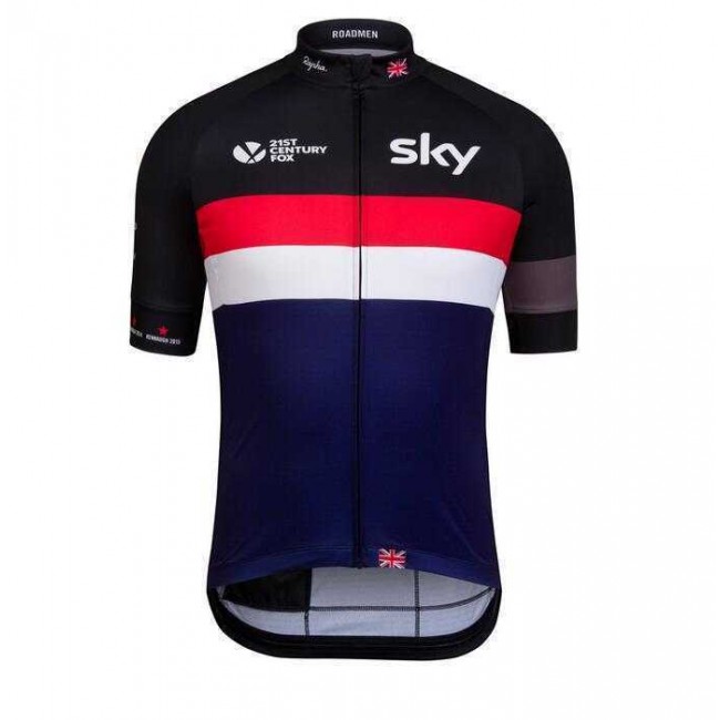 2016 SKY weiß-Rot Fahrradtrikot Radsport H5CBO 2016 SKY weiß-Rot Fahrradtrikot Radsport H5CBO
