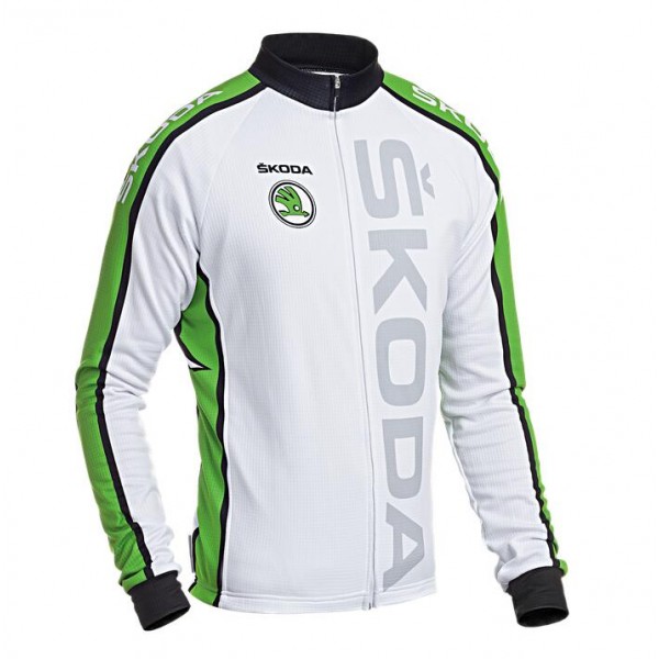 2016 SKODA Fahrradbekleidung Radtrikot Langarmen Heren CKPPP 2016 SKODA Fahrradbekleidung Radtrikot Langarmen Heren CKPPP