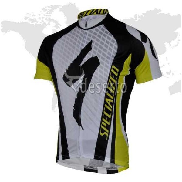 Specialized outlet Fahrradtrikot Radsport weiß Schwarz gelb 2013 EUSJC Specialized outlet Fahrradtrikot Radsport weiß Schwarz gelb 2013 EUSJC