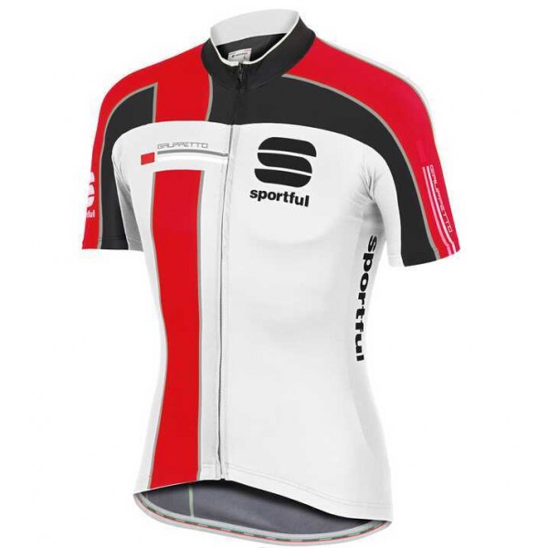 2015 Sportful Fahrradtrikot Radsport Schwarz weiß Rot CJF6P 2015 Sportful Fahrradtrikot Radsport Schwarz weiß Rot CJF6P