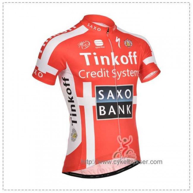Teams Saxo Tinkoff 2014 Fahrradtrikot Radsport Rot 46AH7 Teams Saxo Tinkoff 2014 Fahrradtrikot Radsport Rot 46AH7