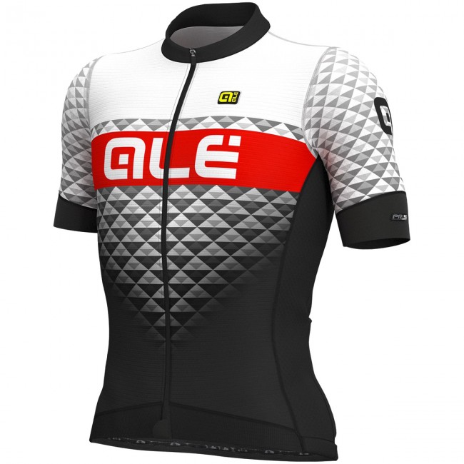 Ale PRS Hexa-weiß Fahrradbekleidung Radtrikot AWDU2 Ale PRS Hexa-weiß Fahrradbekleidung Radtrikot AWDU2