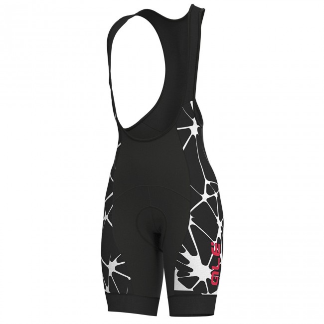 Damen Ale Solid Cracle-Schwarz weiß Kurz Trägerhose IO0B5 Damen Ale Solid Cracle-Schwarz weiß Kurz Trägerhose IO0B5