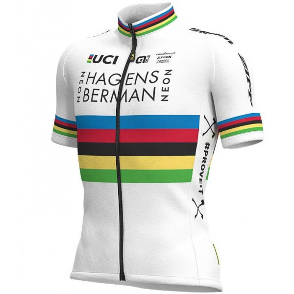 2019 World Champion Hagens Berman Axeon Fahrradbekleidung Radtrikot L9P37 2019 World Champion Hagens Berman Axeon Fahrradbekleidung Radtrikot L9P37