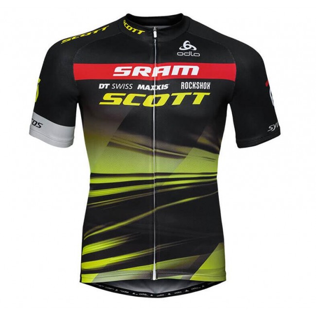 SCOTT SRAM 2019 Fahrradbekleidung Radtrikot OZE65 SCOTT SRAM 2019 Fahrradbekleidung Radtrikot OZE65