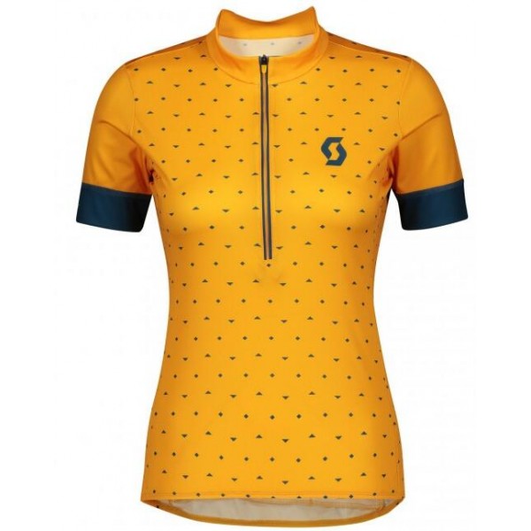 2020 Damen SCOTT Endurance 20 Radtrikot kurzarm Gelb 2020 Damen SCOTT Endurance 20 Radtrikot kurzarm Gelb