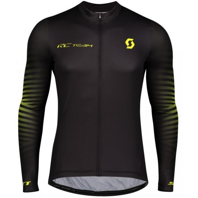 2020 SCOTT RC TEAM 10 Radtrikot langarm Schwarz 2812 2020 SCOTT RC TEAM 10 Radtrikot langarm Schwarz 2812