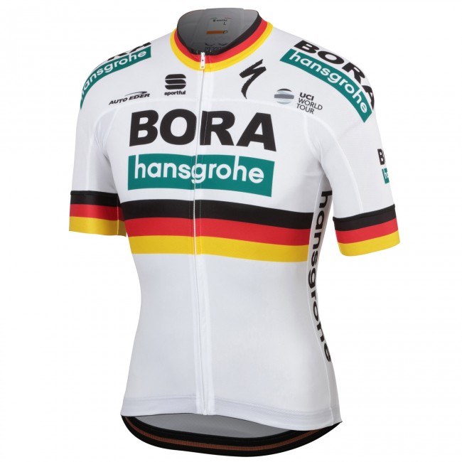 Bora Hansgrohe 2019 German champion Fahrradbekleidung Radtrikot M2LHE Bora Hansgrohe 2019 German champion Fahrradbekleidung Radtrikot M2LHE