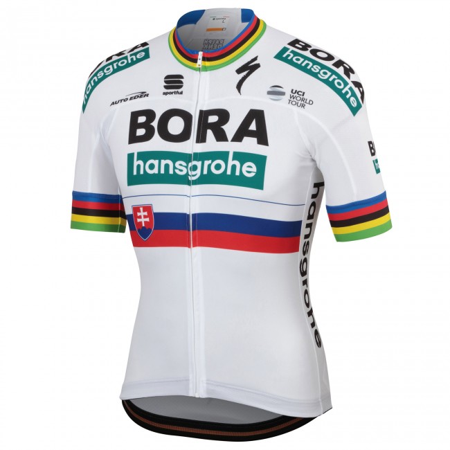Bora Hansgrohe 2019 Slovak champion Fahrradbekleidung Radtrikot NEB1H Bora Hansgrohe 2019 Slovak champion Fahrradbekleidung Radtrikot NEB1H