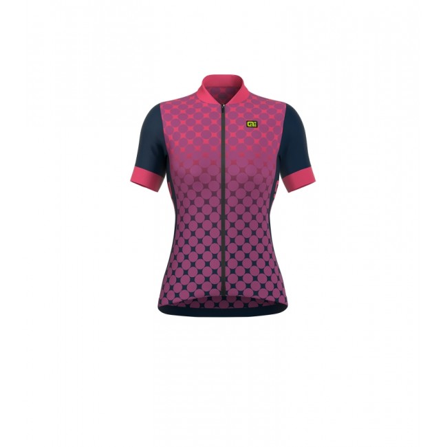 ALE EXCEL BOLAS Damen Fahrradbekleidung Radtrikot violet KFRU1 ALE EXCEL BOLAS Damen Fahrradbekleidung Radtrikot violet KFRU1