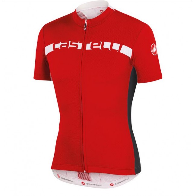 2016 Castelli Prologo 4.0 Fahrradbekleidung Radtrikot Rot SAUWR 2016 Castelli Prologo 4.0 Fahrradbekleidung Radtrikot Rot SAUWR
