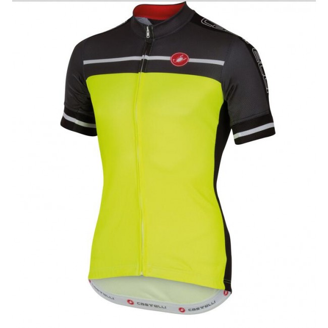 2016 Castelli Velocissimo Fahrradbekleidung Radtrikot gelb WGQIJ 2016 Castelli Velocissimo Fahrradbekleidung Radtrikot gelb WGQIJ