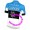 2016 Cofidis Champion Fahrradbekleidung Radtrikot blau JIX2P