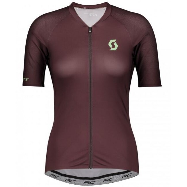 Damen SCOTT RC Premium 2020 Radtrikot kurzarm Braun Damen SCOTT RC Premium 2020 Radtrikot kurzarm Braun