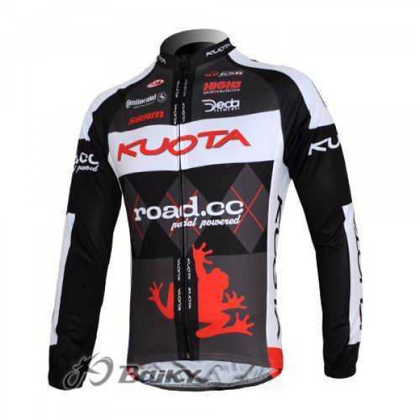Kuota SRAM Road Pro Team Radtrikot Langarm Schwarz weiß MH8ZN Kuota SRAM Road Pro Team Radtrikot Langarm Schwarz weiß MH8ZN