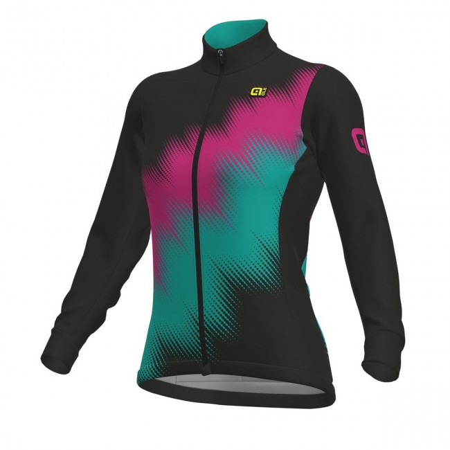 Damen Ale Solid Pulse-Schwarz Fahrradbekleidung Radtrikot Langarm L6TX5 Damen Ale Solid Pulse-Schwarz Fahrradbekleidung Radtrikot Langarm L6TX5