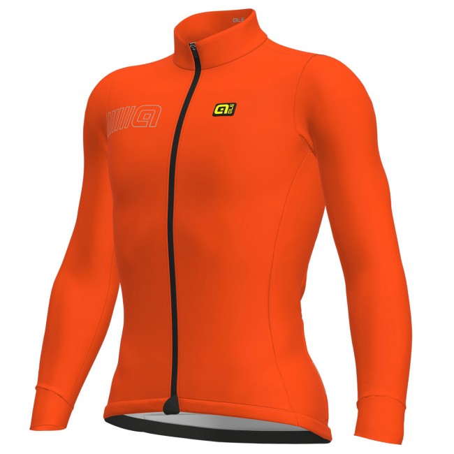 Ale Solid Color Block-oranje Fahrradbekleidung Radtrikot Langarm QD697 Ale Solid Color Block-oranje Fahrradbekleidung Radtrikot Langarm QD697