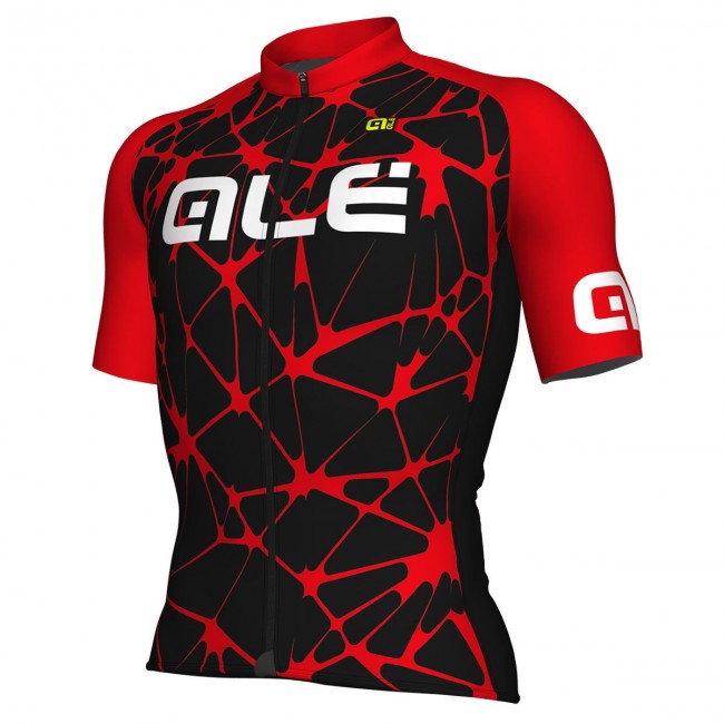 Ale Solid Cracle-Schwarz Rot Fahrradbekleidung Radtrikot WWWD1 Ale Solid Cracle-Schwarz Rot Fahrradbekleidung Radtrikot WWWD1