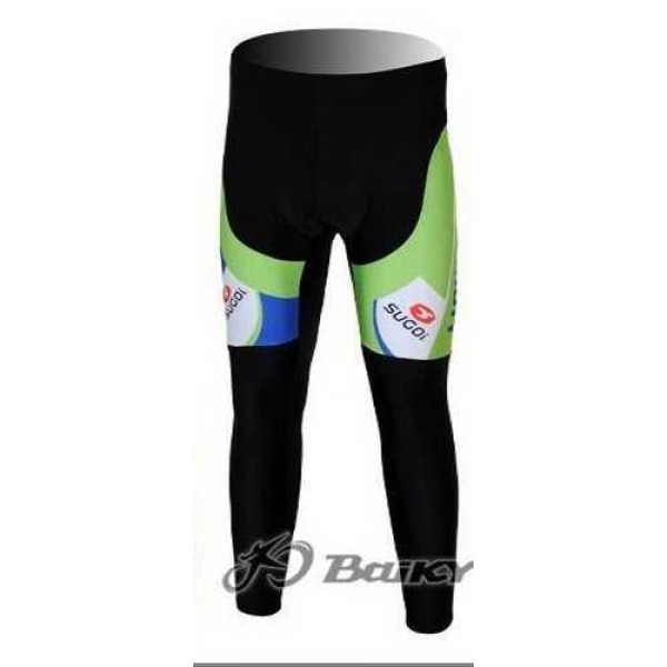 Liquigas Cannondale Pro Team Lange Fahrradhose grün weiß MSG1B Liquigas Cannondale Pro Team Lange Fahrradhose grün weiß MSG1B