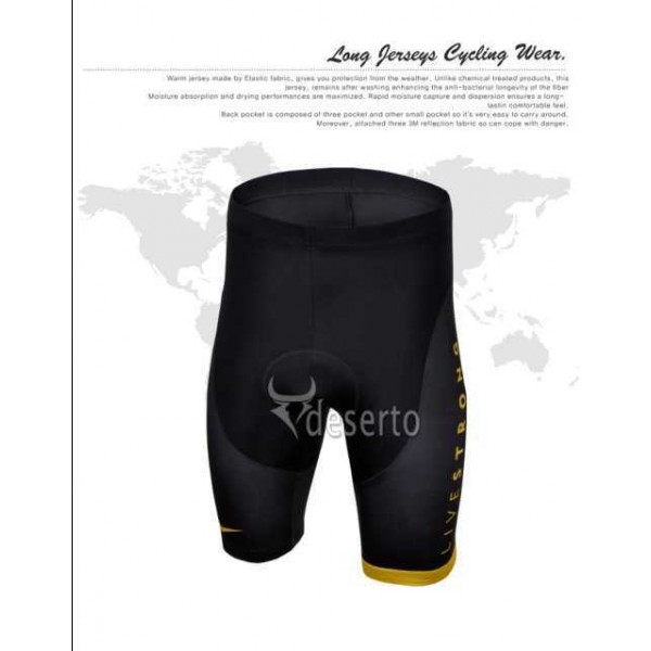 Livestrong Kurz Radhose Schwarz gelb 2013 Z6ZWB Livestrong Kurz Radhose Schwarz gelb 2013 Z6ZWB