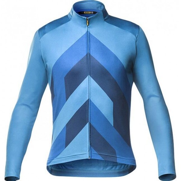 MAVIC Cosmic Graphic 2020 Radtrikot langarm Blau MAVIC Cosmic Graphic 2020 Radtrikot langarm Blau