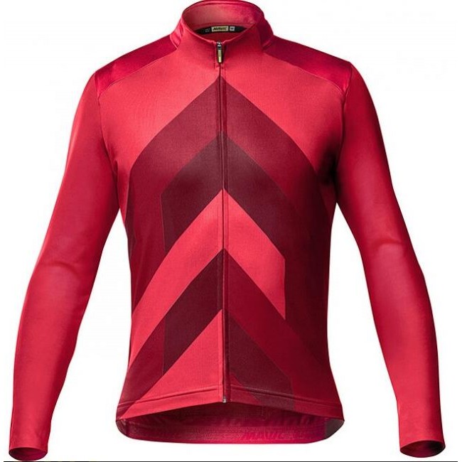 MAVIC Cosmic Graphic 2020 Radtrikot langarm Rot MAVIC Cosmic Graphic 2020 Radtrikot langarm Rot
