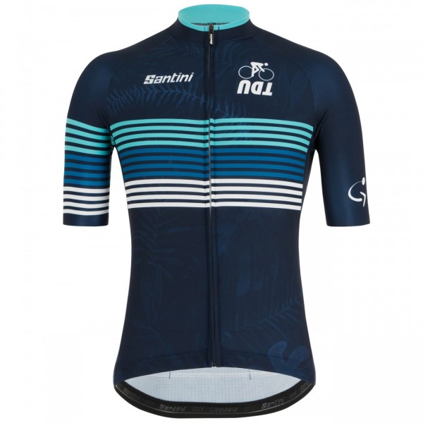 Tour Down Under 2019 Blue Fahrradbekleidung Radtrikot TL5LS Tour Down Under 2019 Blue Fahrradbekleidung Radtrikot TL5LS