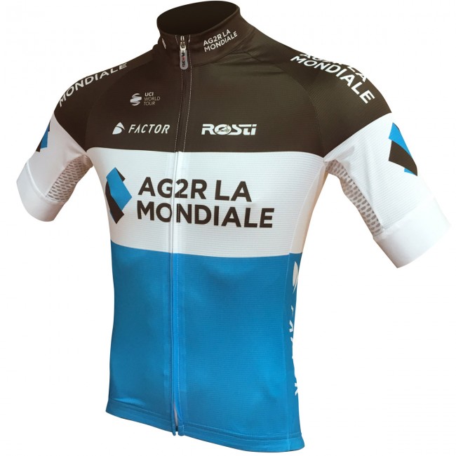 Ag2r La Mondiale 2018 Team Fahrradbekleidung Radtrikot L2P3J Ag2r La Mondiale 2018 Team Fahrradbekleidung Radtrikot L2P3J