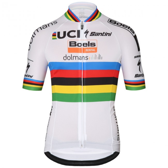 Boels Dolmans 2018 World Champion Fahrradbekleidung Radtrikot MJDG5 Boels Dolmans 2018 World Champion Fahrradbekleidung Radtrikot MJDG5