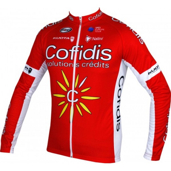 2018 COFIDIS Fahrradbekleidung Radtrikot Langarm UCKPM 2018 COFIDIS Fahrradbekleidung Radtrikot Langarm UCKPM