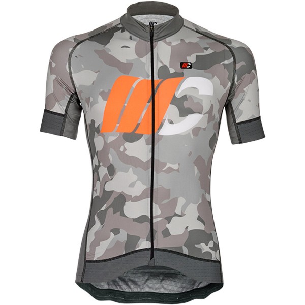Cipollini Prestige Camo Grijs oranje Fahrradbekleidung Radtrikot MT64Z Cipollini Prestige Camo Grijs oranje Fahrradbekleidung Radtrikot MT64Z