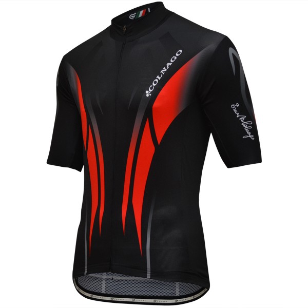 Colnago Master Pissei Schwarz Rot Fahrradbekleidung Radtrikot MZQ02 Colnago Master Pissei Schwarz Rot Fahrradbekleidung Radtrikot MZQ02