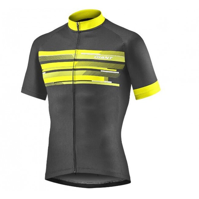 Giant Rival Fahrradbekleidung Radtrikot black/yellow Y7IAC Giant Rival Fahrradbekleidung Radtrikot black/yellow Y7IAC