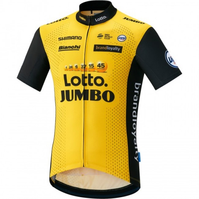 LottoNL-Jumbo 2018 Fahrradbekleidung Radtrikot JIQEH LottoNL-Jumbo 2018 Fahrradbekleidung Radtrikot JIQEH
