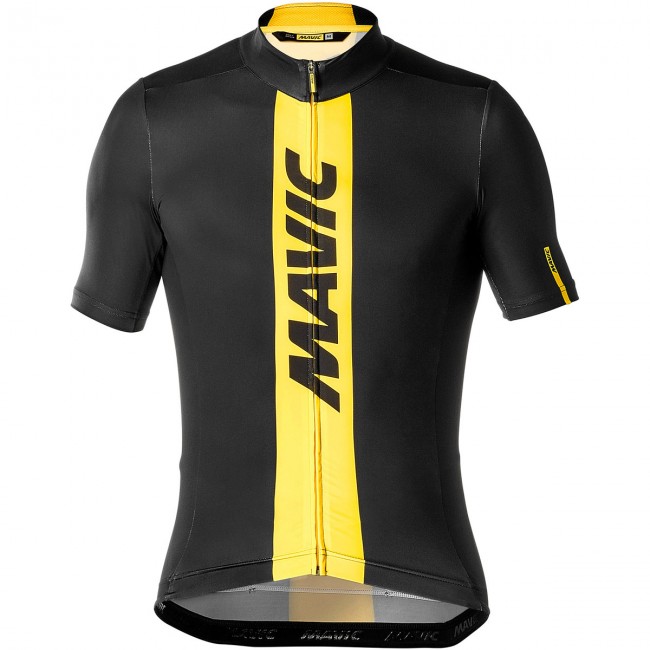 Mavic Cosmic Schwarz Fahrradbekleidung Radtrikot PS14E Mavic Cosmic Schwarz Fahrradbekleidung Radtrikot PS14E