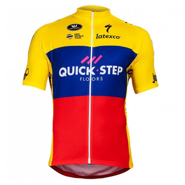 Quick Step Floors Ecuadorian Champion 2018 Fahrradbekleidung Radtrikot Y0JXX Quick Step Floors Ecuadorian Champion 2018 Fahrradbekleidung Radtrikot Y0JXX