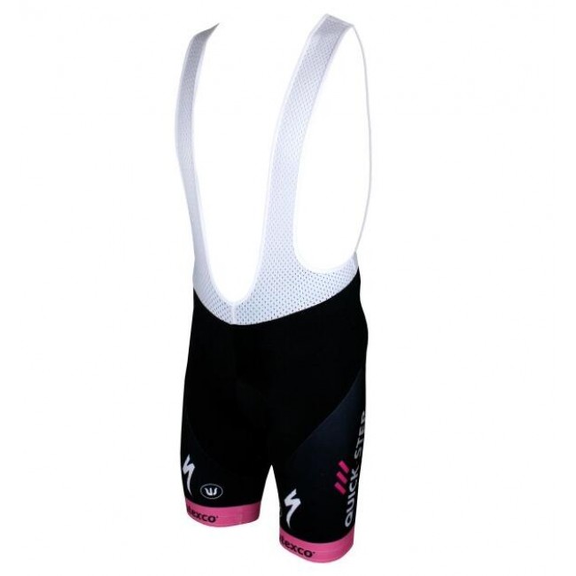 Quick-Step Floors 2018 Tour Special Edition roze Kurz Trägerhose VJA3H Quick-Step Floors 2018 Tour Special Edition roze Kurz Trägerhose VJA3H