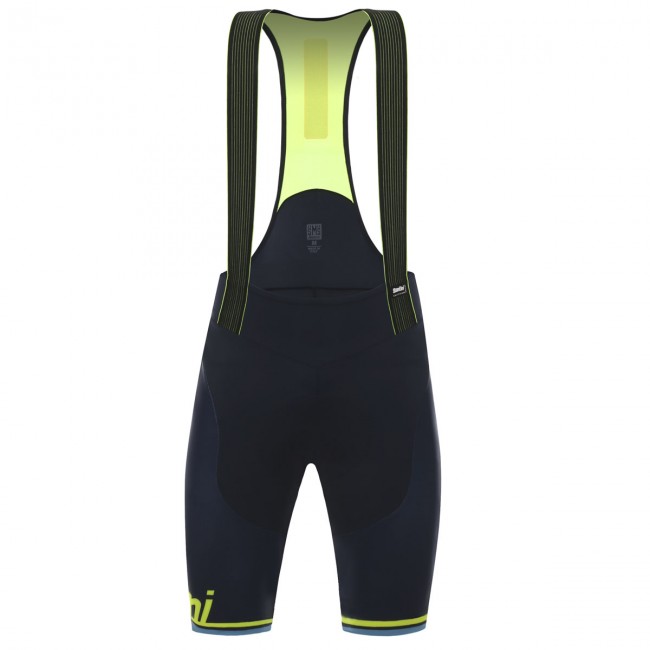 Santini Tono 2.0 gelb fluo Kurz Trägerhose VGKLR Santini Tono 2.0 gelb fluo Kurz Trägerhose VGKLR
