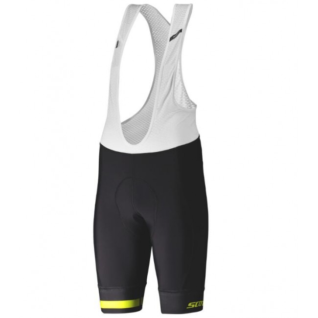 SCOTT RC PREMIUM ITD Kurz Trägerhose black/sulphur yellow QZUTI SCOTT RC PREMIUM ITD Kurz Trägerhose black/sulphur yellow QZUTI